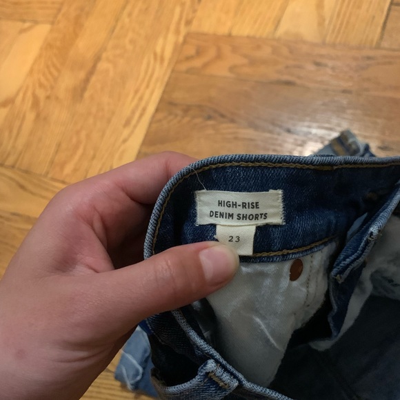 High waisted denim shorts by madewell - Picture 4 of 5